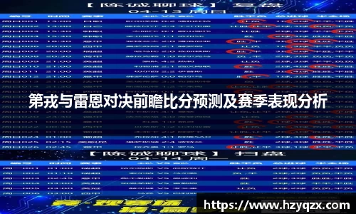 第戎与雷恩对决前瞻比分预测及赛季表现分析